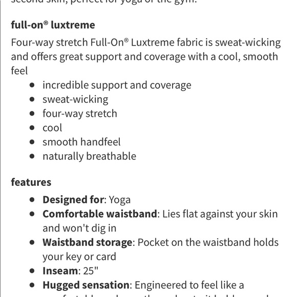 Lululemon Wunder Under 7/8 - Picture 4 of 9